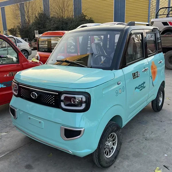 Mobil kendaraan listrik es krim besar